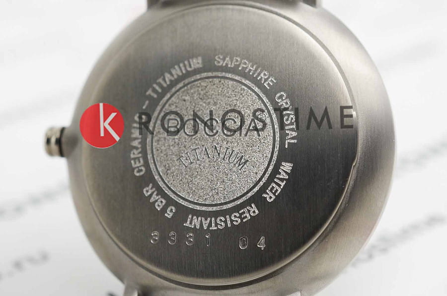 Часы Boccia Titanium Circle-Oval Ceramic 3331-04 — женские, титан + кермика