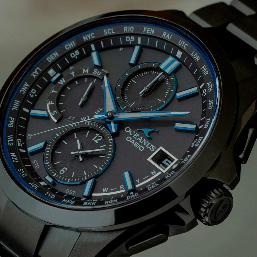 Часы Casio Oceanus OCW-T2600B-1A — титан, Япония