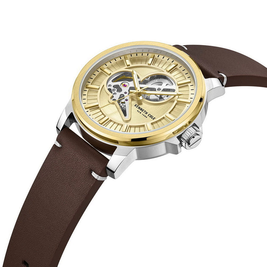 Часы Kenneth Cole Automatic KCWGE2217004 — механические, сталь металл