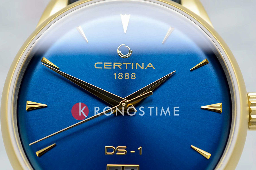 Часы Certina DS-1 Big Date Powermatic 80 C029.426.36.041.00 — кожаный, мужские