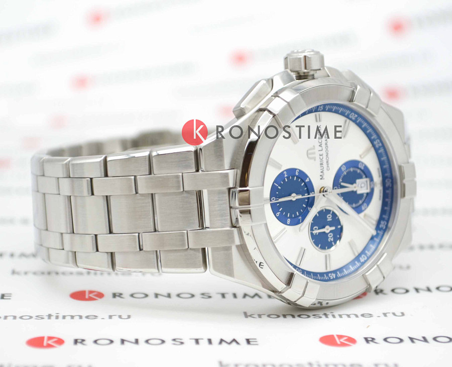 Часы Maurice Lacroix Aikon Chronograph AI1018-SS002-131-1 — Швейцария, кварцевые