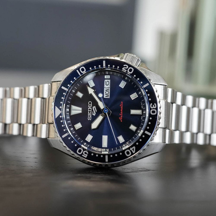 Часы Seiko 5 Sports SRPL83K1 — мужские, серебристый