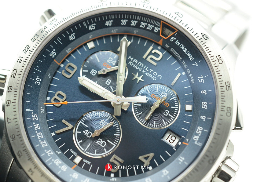 Часы Hamilton Khaki Aviation X-Wind GMT H77922141 — артикул H77922141