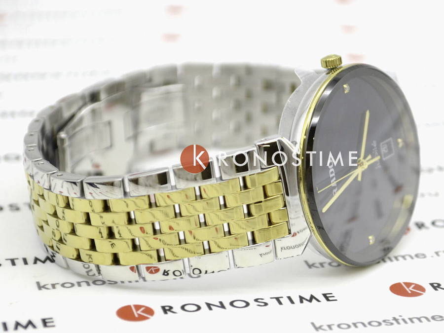 Часы Rado Florence Classic Diamonds R48912703 — кварцевые, Швейцария, мужские