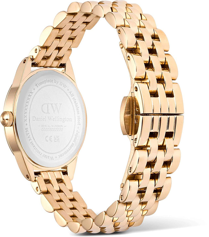 Часы Daniel Wellington Ophelia Mini Emerald Gold DW00100804 — сталь металл, Швеция