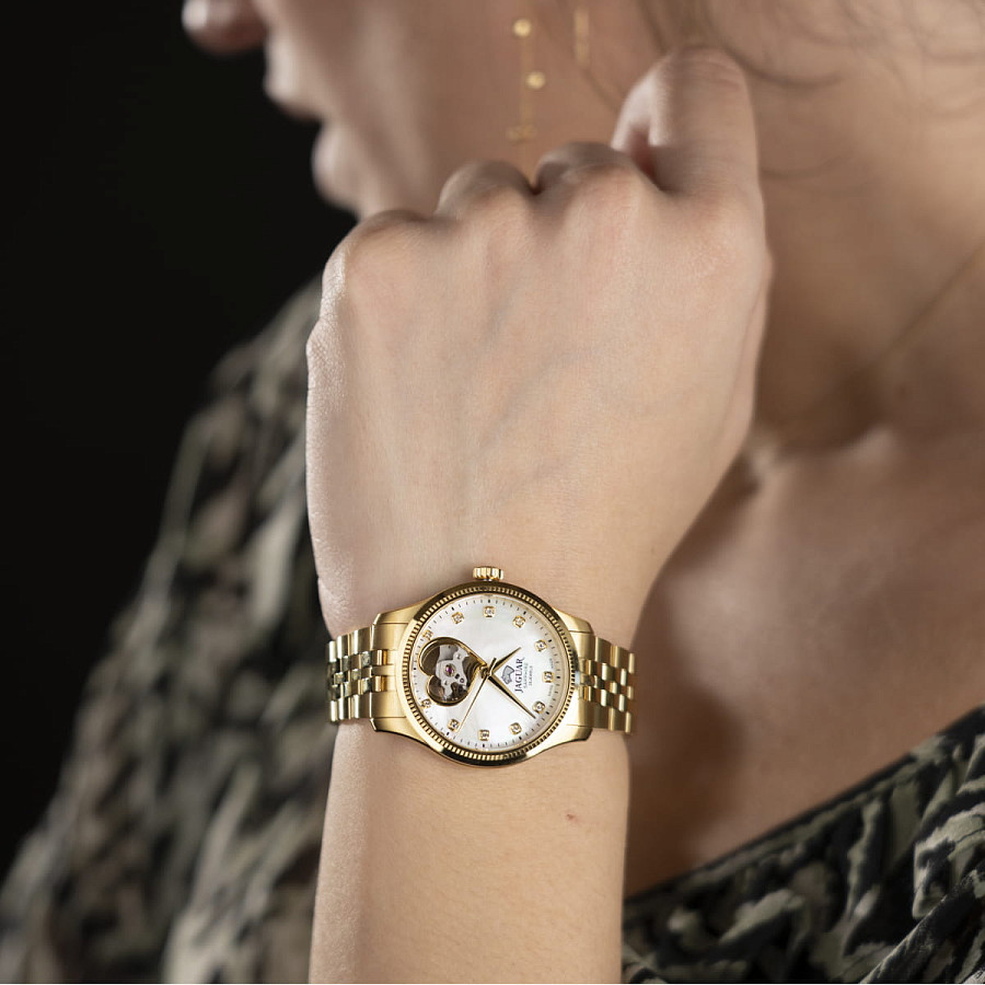 Часы Jaguar Automatic Open Heart J996/1 — Швейцария, механические