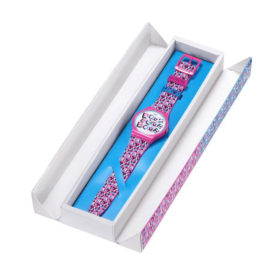 Часы Swatch LOVE & BLAH SO29Z156 — силикон, женские