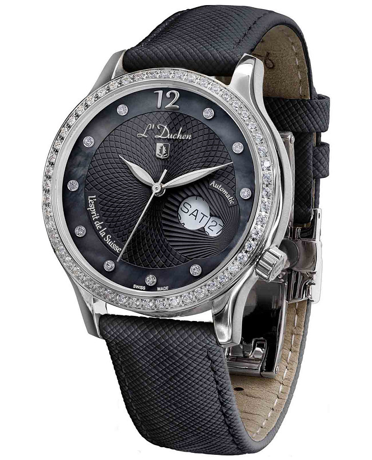 Часы L'Duchen Coquille D 713.11.31 — механические, металл сталь