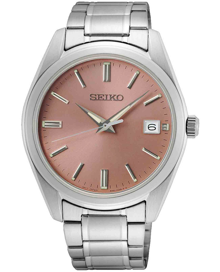 Часы Seiko Discover More SUR523P1 — мужские, бежевый