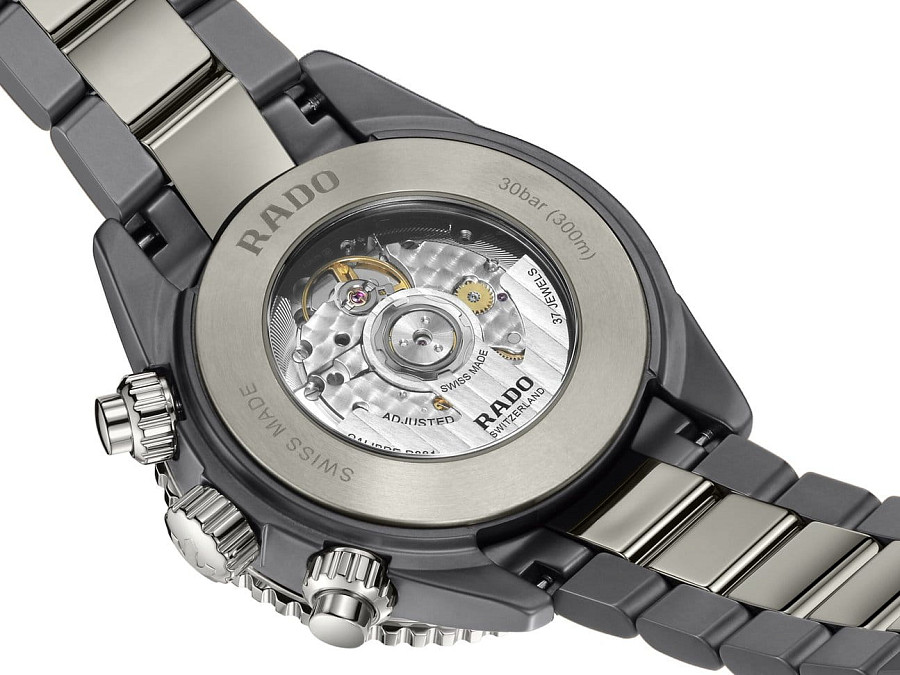 Часы Rado Captain Cook High-Tech Ceramic Automatic Chronograph R32189313 — сталь керамика металл, Швейцария