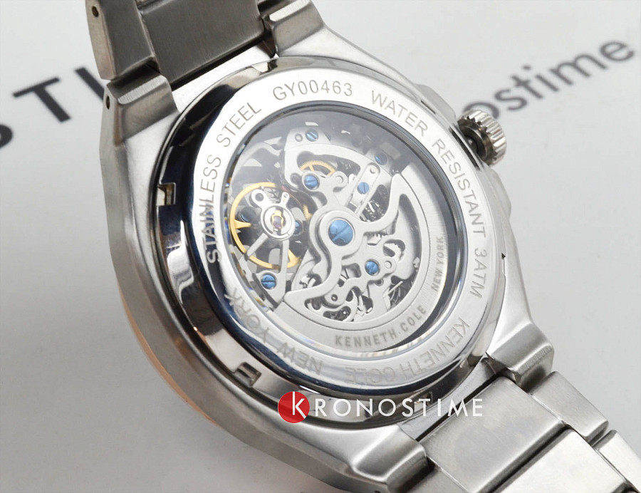 Часы Kenneth Cole Automatic KCWGY0046303 — мужские, нержавеющая сталь