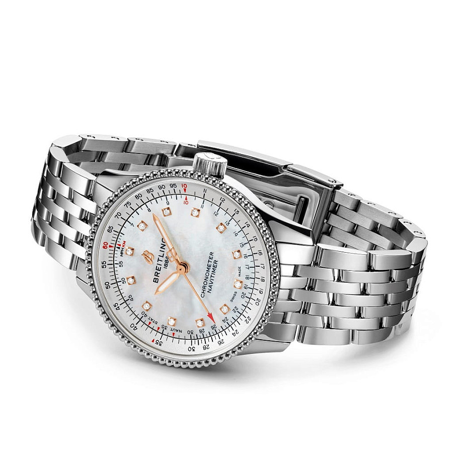 Часы Breitling Navitimer Automatic 35 A17395211A1A1 — сталь металл, Швейцария