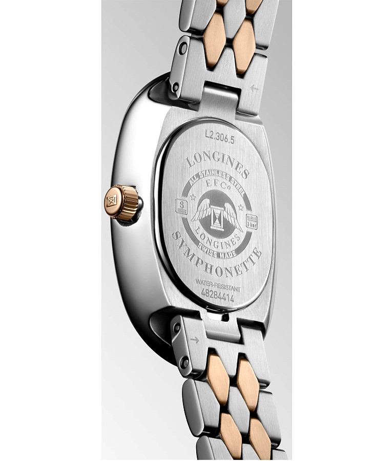 Часы Longines Symphonette L2.306.5.87.7 — нержавеющая сталь, женские