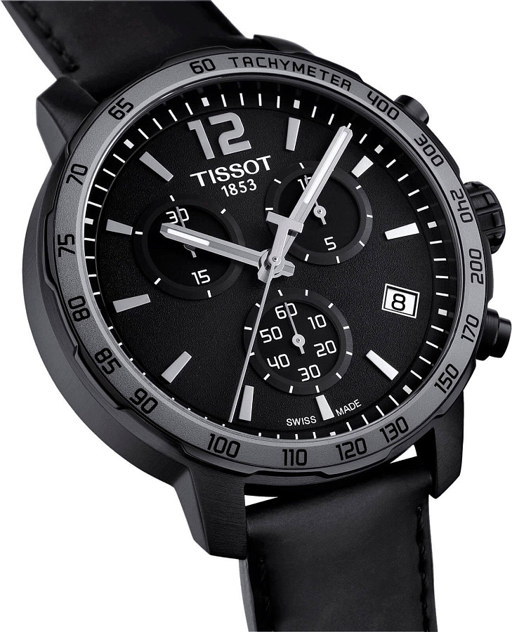 Часы Tissot T-Sport Quickster T095.417.36.057.02 — кварцевые, сталь металл