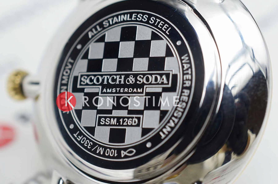 Часы Scotch&Soda SSW.126D — женские, нержавеющая сталь с pvd-покрытием