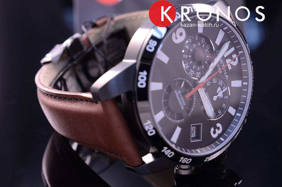 Часы Certina DS Podium Chronograph GMT C034.654.36.057.00 — артикул C0346543605700