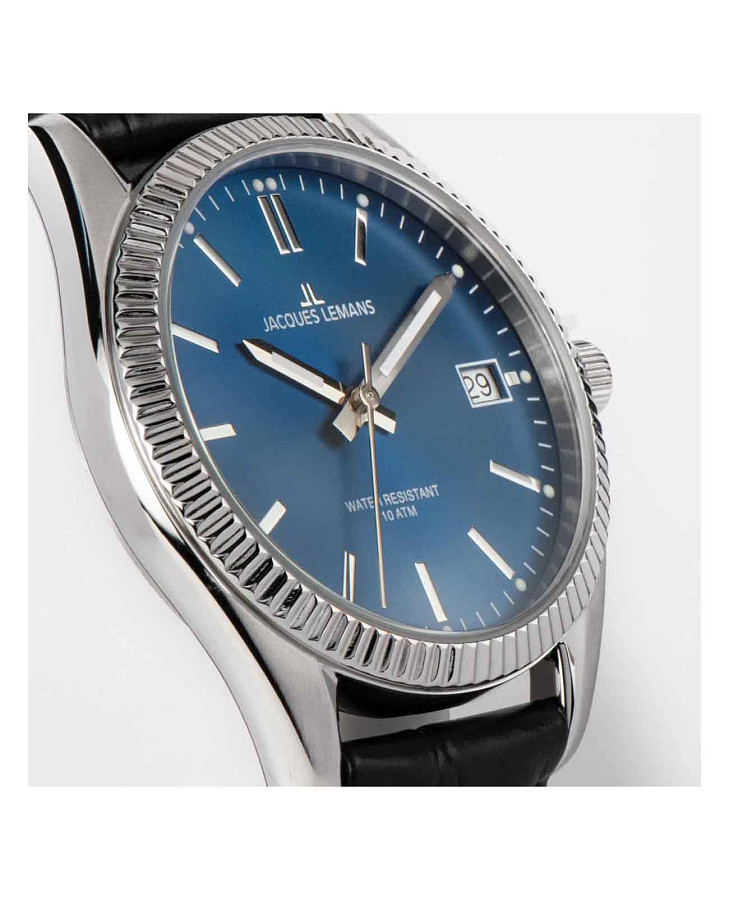 Часы Jacques Lemans Derby 50-4R — кожаный, женские