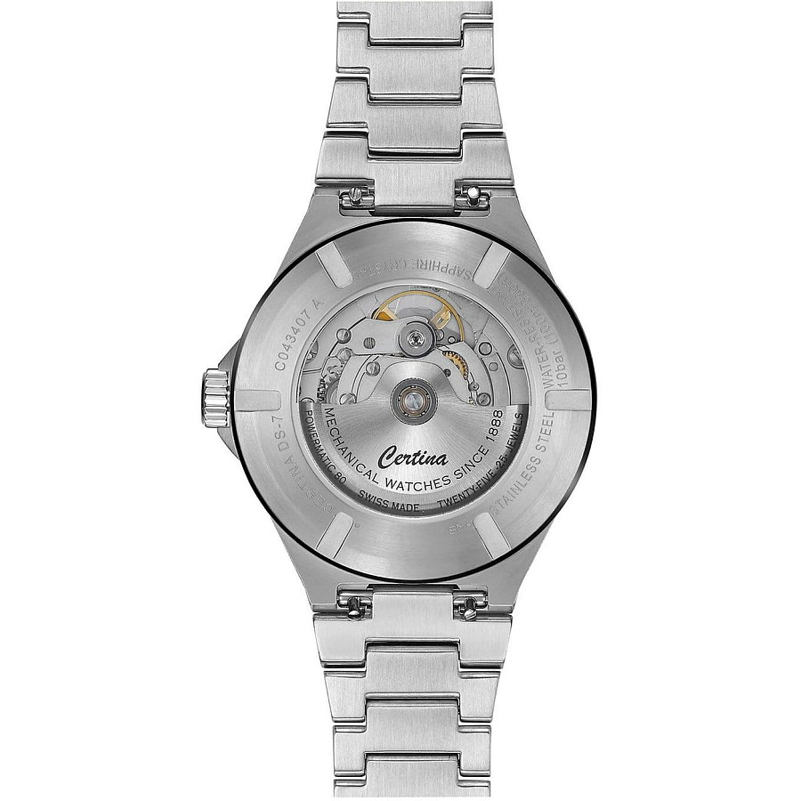 Часы Certina DS-7 Powermatic 80 - C043.407.22.091.00 — мужские, нержавеющая сталь