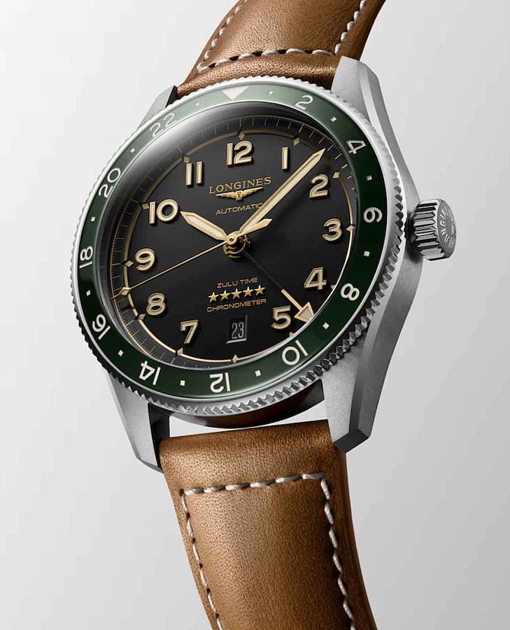 Часы Longines Spirit L3.812.4.63.2 — керамика металл сталь, Швейцария