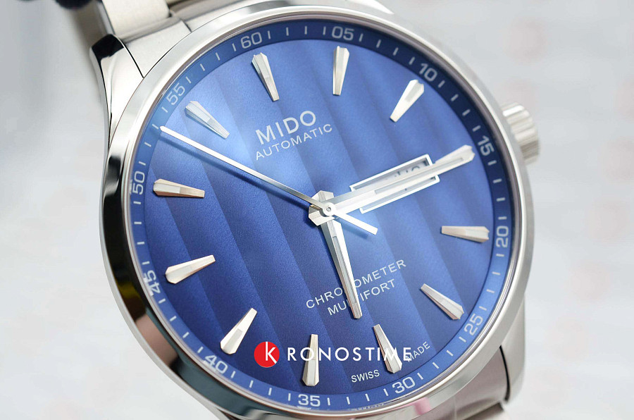 Часы Mido Multifort Chronometer 1 M038.431.11.041.00 — мужские, серебристый