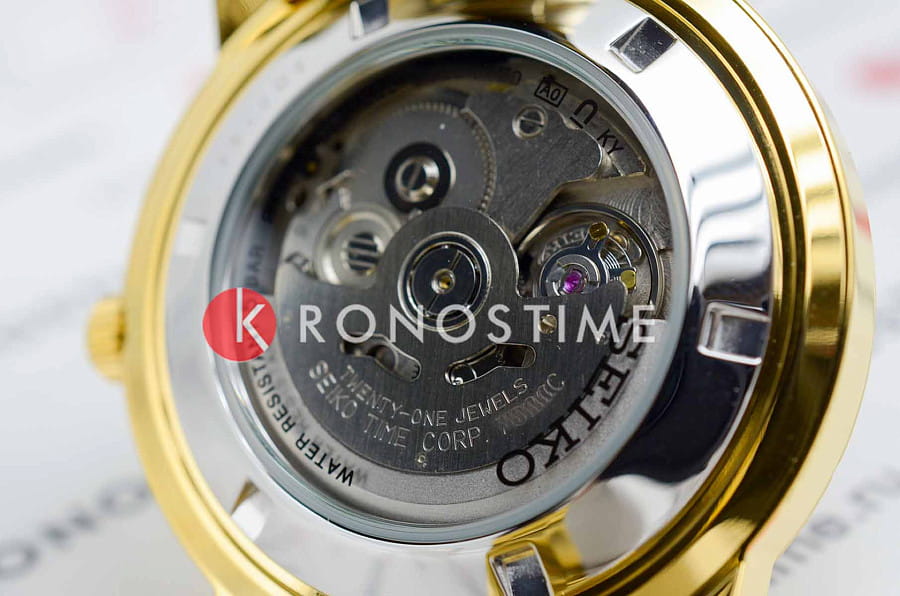 Часы Seiko SNKN62K1 — мужские, нержавеющая сталь с pvd-покрытием