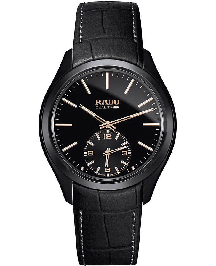Часы Rado Hyperchrome Touch Dual Timer R32104165 — мужские, черный