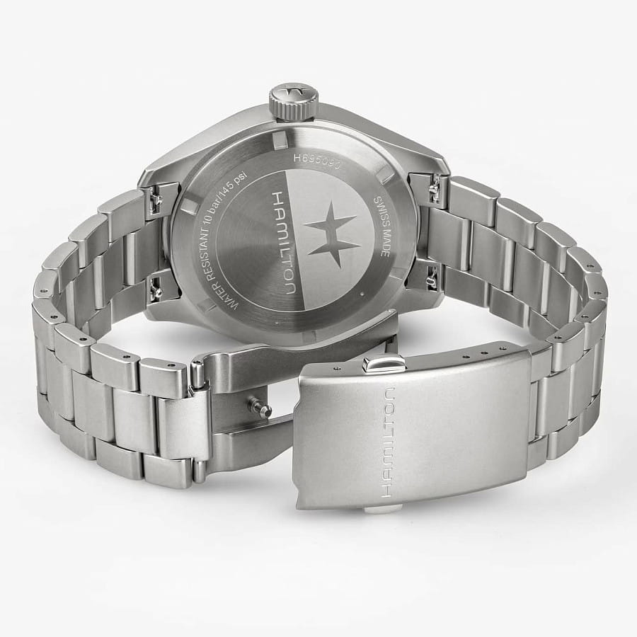 Часы Hamilton Khaki Field Power Reserve H69509140 — сталь металл, Швейцария
