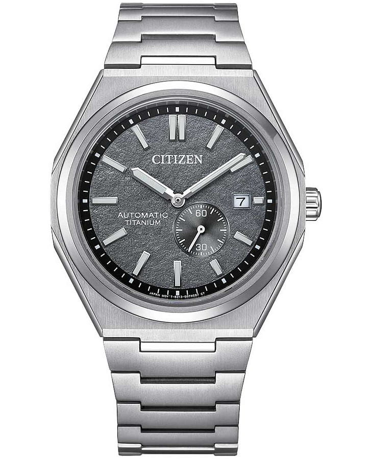 Часы Citizen Super Titanium NJ0180-80H — мужские, серый