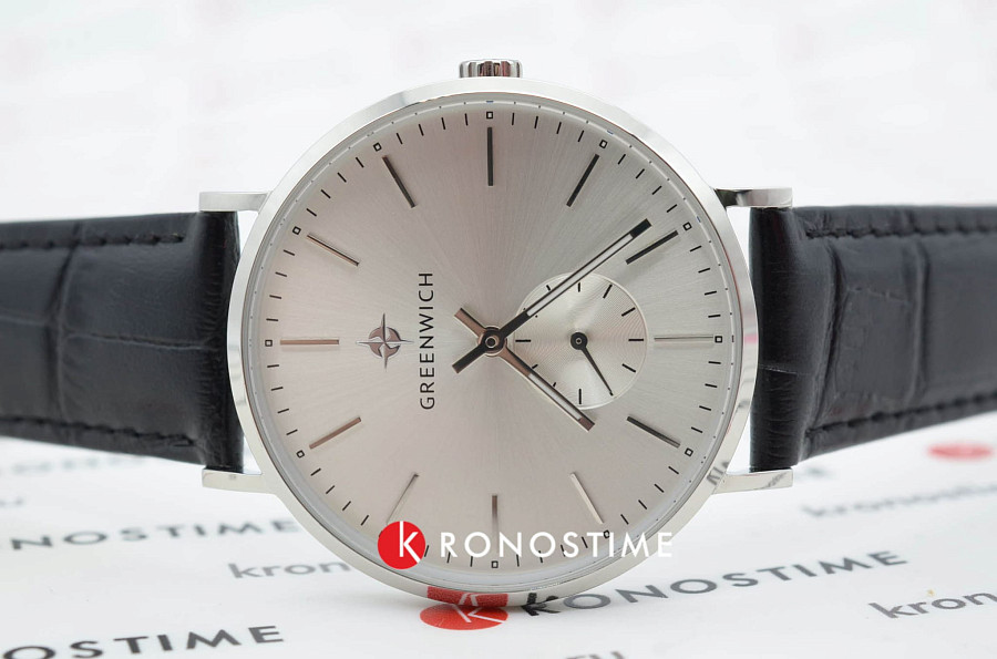 Часы Greenwich Anchor GW 012.11.33 — сталь металл, Англия