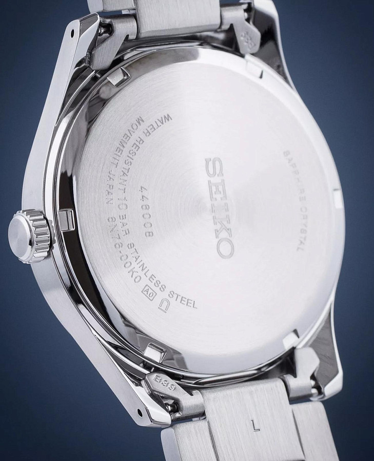 Часы Seiko Conceptual Series Dress SUR569P1 — черный, сталь металл