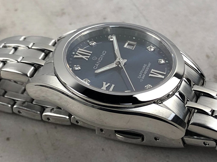 Часы Candino Couple Quartz C4703/B — металл сталь, Швейцария