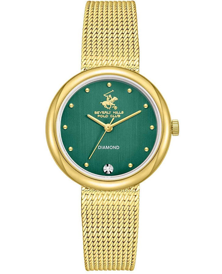 Часы Beverly Hills Polo Club BP3760X.170 — мужские, зеленый