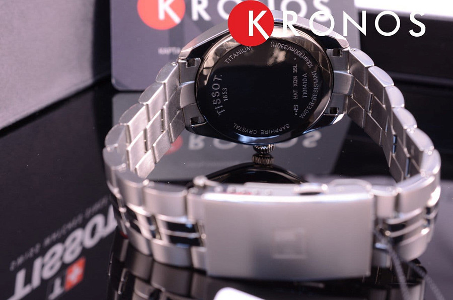 Часы Tissot PR 100 Titanium Quartz T101.410.44.061.00 — мужские, титановый