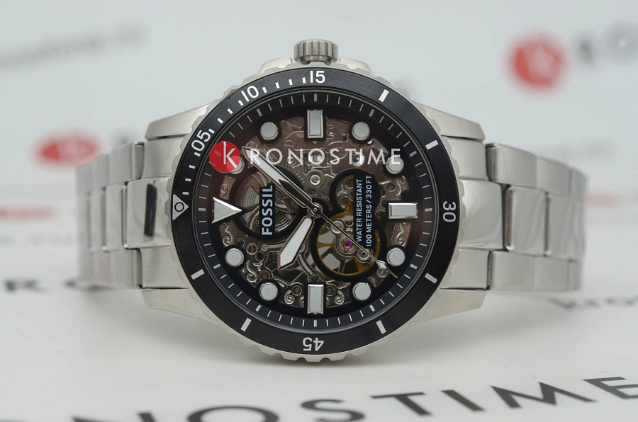 Часы Fossil FB-02 ME3190 — нержавеющая сталь, мужские