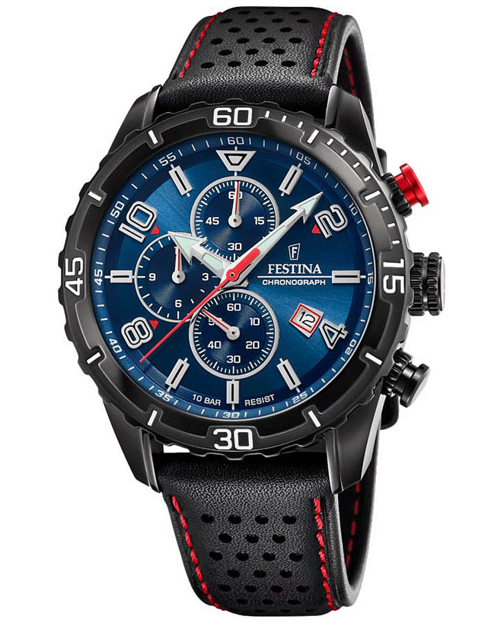 Часы Festina Chrono Sport F20519/2 — мужские, синий