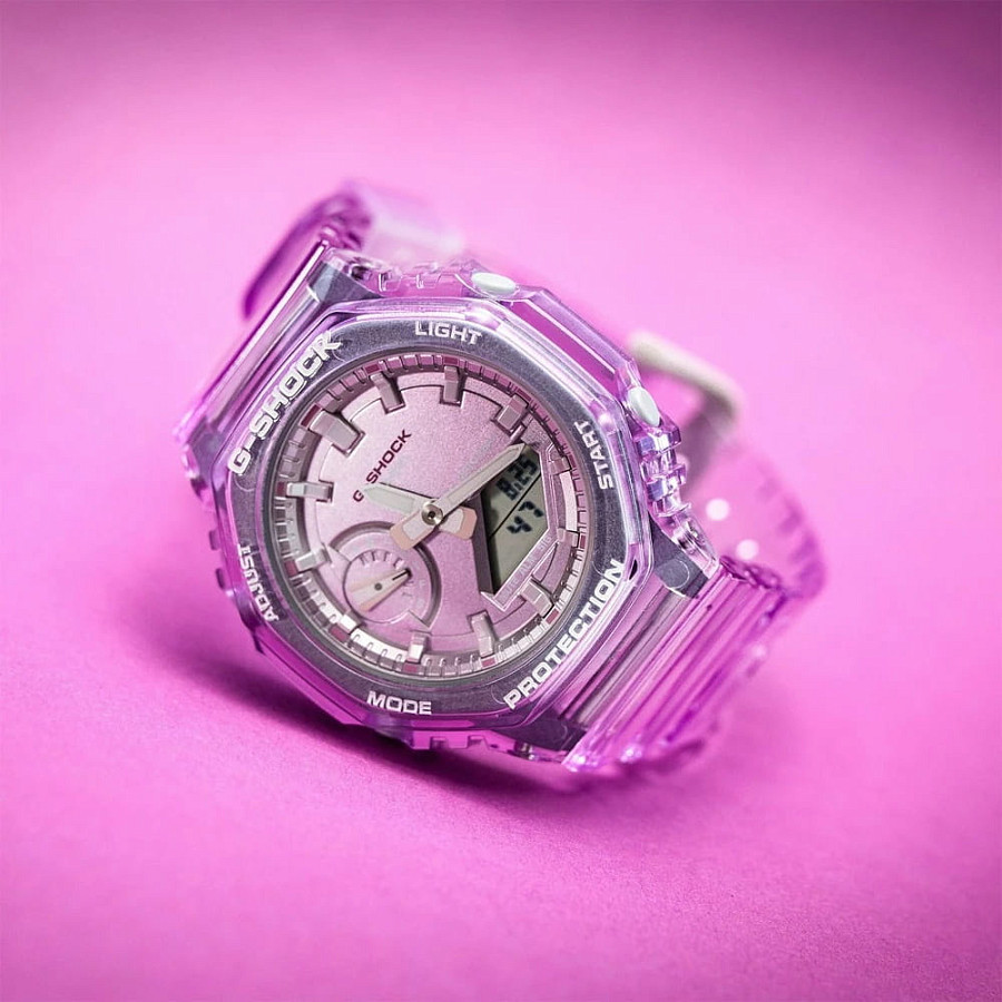 Часы Casio G-Shock GMA-S2100SK-4A — пластик, пластик