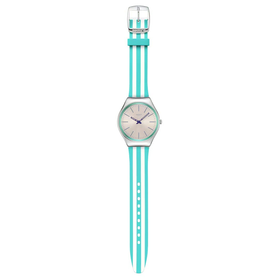 Часы Swatch Beach Hour SYXS160 — силикон, женские