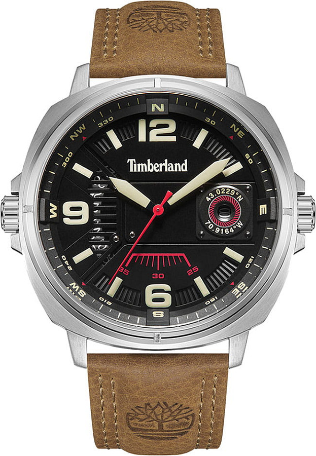 Часы Timberland Hooksett TDWGB2201402 — мужские, черный