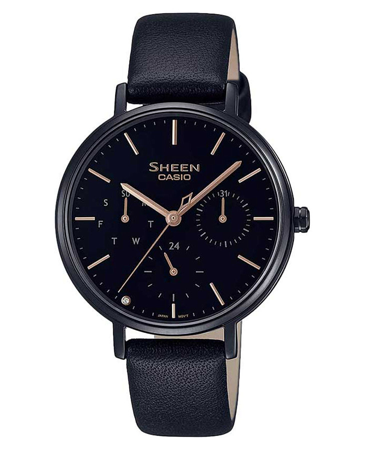 Часы Casio Sheen SHE-4541BL-1AUDF — женские, черный