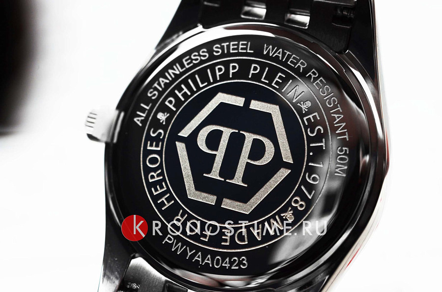 Часы Philipp Plein Date Superlative PWYAA0423 — нержавеющая сталь, женские