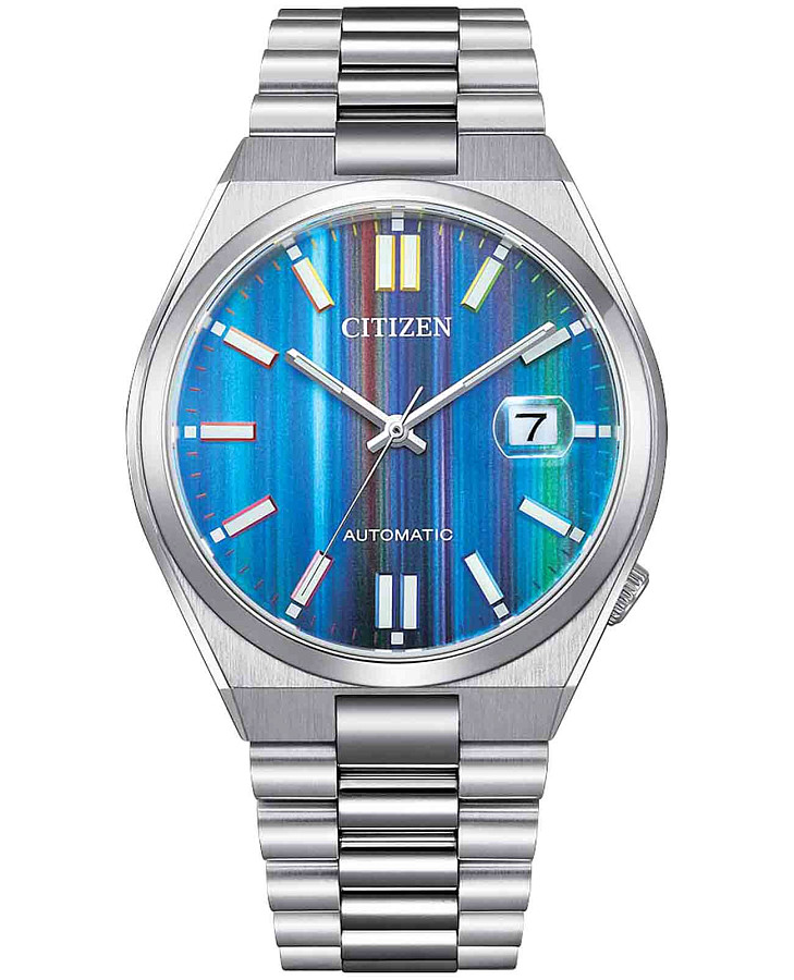 Часы Citizen Tsuyosa NJ0151-53W — мужские, антрацитовый