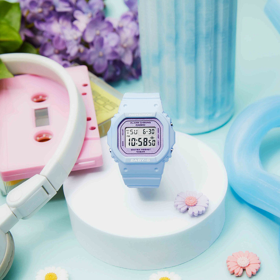 Часы Casio Baby-G BGD-565SC-2DR (BGD-565SC-2) — пластик, Япония