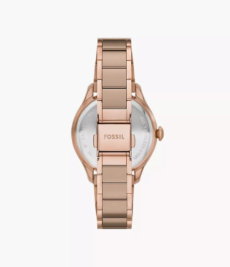 Часы Fossil CE1133 — кварцевые, металл сталь