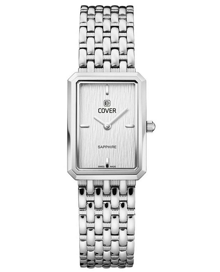 Часы Cover Noble Square CO222.02 — женские, серебристый