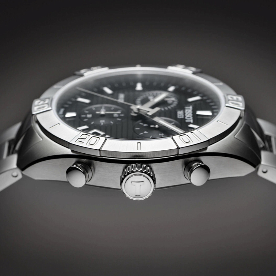 Часы Tissot PR 100 Sport Gent Chronograph T101.617.11.051.00 — мужские, нержавеющая сталь