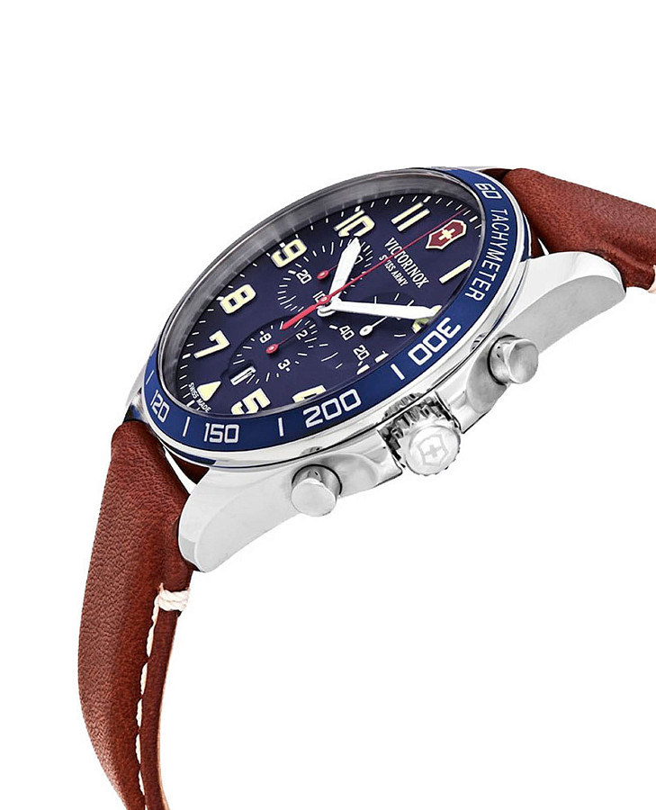 Часы Victorinox Fieldforce Chronograph 241854 — кварцевые, металл сталь