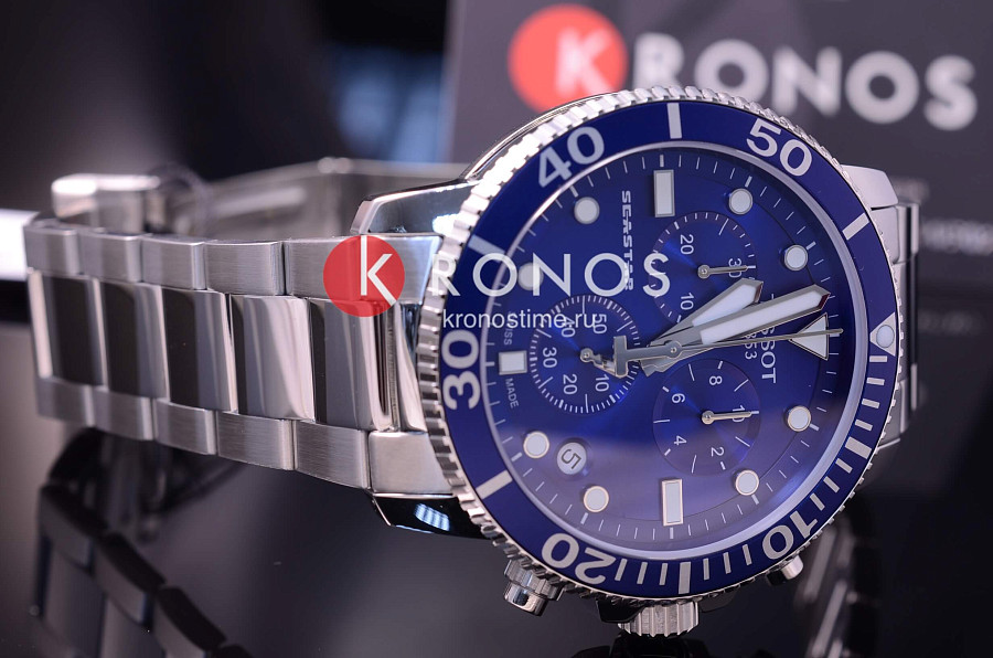 Часы Tissot Seastar 1000 Chronograph T120.417.11.041.00 — нержавеющая сталь, мужские