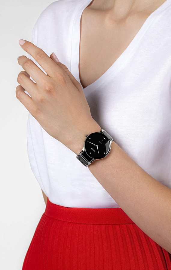 Часы Rado Centrix Diamonds R30021712 — кварцевые, Швейцария, мужские