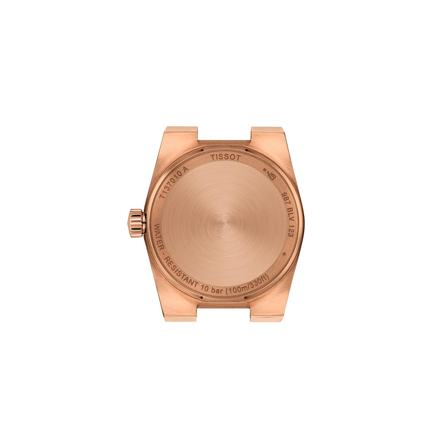 Часы Tissot PRX 25 mm T137.010.33.506.00 — женские, нержавеющая сталь с pvd-покрытием
