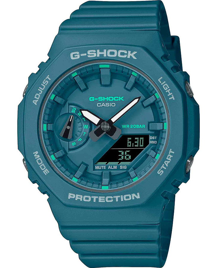 Часы Casio G-Shock GMA-S2100GA-3A — женские, синий